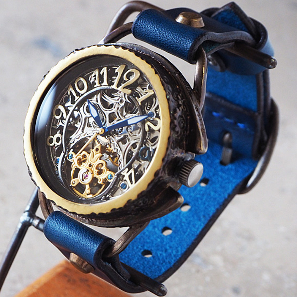 手作り腕時計の新ブランド登場!!KINO（キノ） 手作り腕時計 自動巻き 裏スケルトン アラベスク 真鍮: craftcafe  blog―クラフトカフェ 運営日記